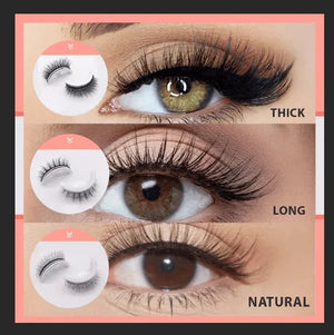 LashLove Self-Fix Adhesives and Reusable Eyelashes marnetic