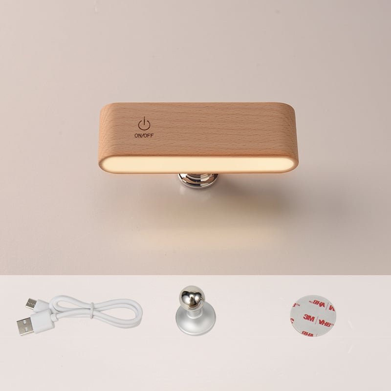 WoodGlow – Solid Wood Desk Lamp
