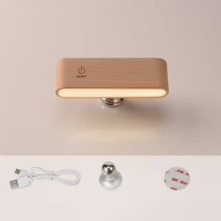 WoodGlow – Solid Wood Desk Lamp
