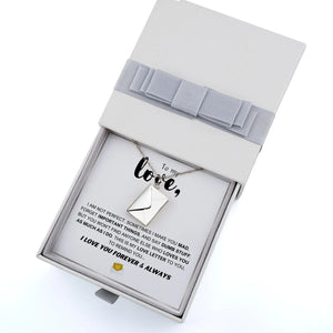 CherishedNote - Romantic Love Letter Necklace Gift