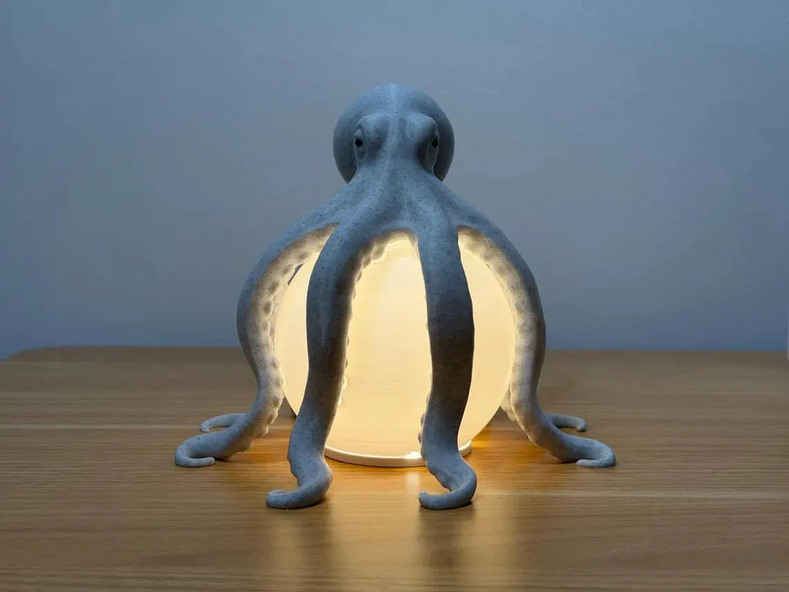 OceanAura – Coastal Octopus Ambient Table Lamp