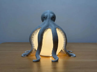OceanAura – Coastal Octopus Ambient Table Lamp