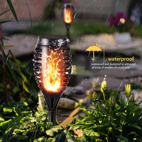 FlameGlow – Solar Powered Fire Design Garden Light