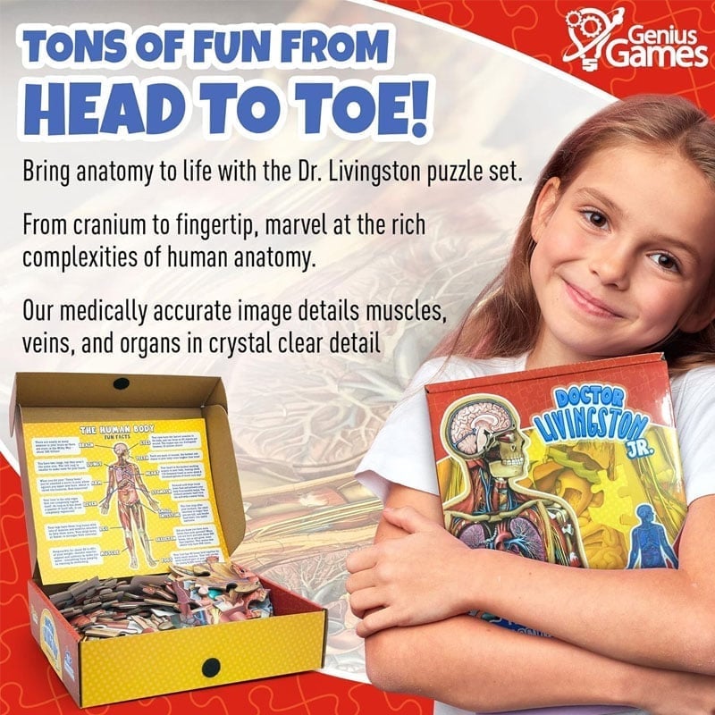 Human Anatomy Puzzle for Kids