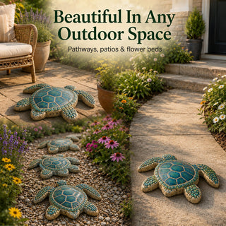 OceanCore – Reusable Coastal Garden Stepping Stone Mold