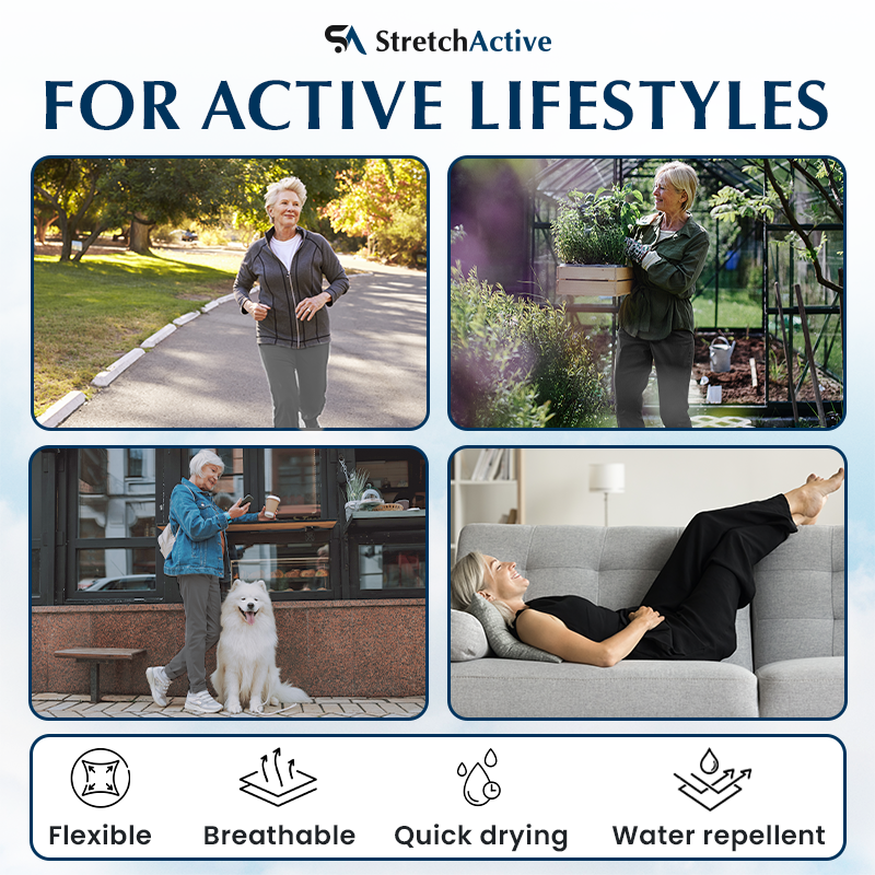 StretchActive – Ultra Stretch Breathable Casual Pants