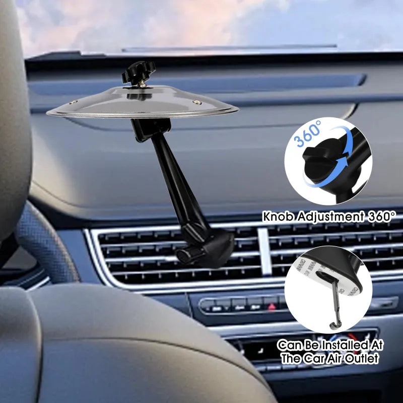 RhythmRide – Mini Cymbal Car Clip