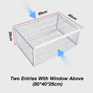AutoTrap – Smart Self-Closing Bird Cage