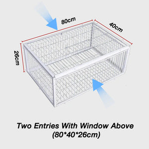 TrapPro -  Large Portable One Way Bird Cage