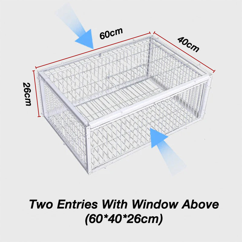 AutoTrap – Smart Self-Closing Bird Cage