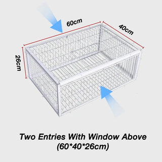 AutoTrap – Smart Self-Closing Bird Cage