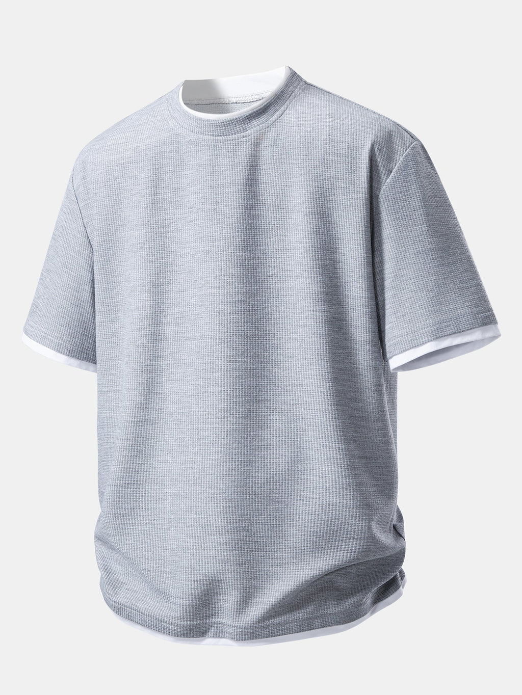 Herren Kurzarm-Poloshirt mit feiner Struktur und Komfort-Passform