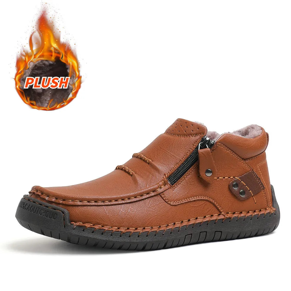 TimberCraft – Classic Genuine Leather Comfort Boots