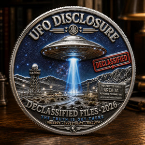 CosmicTruth - UFO Disclosure 2026 Commemorative Coin