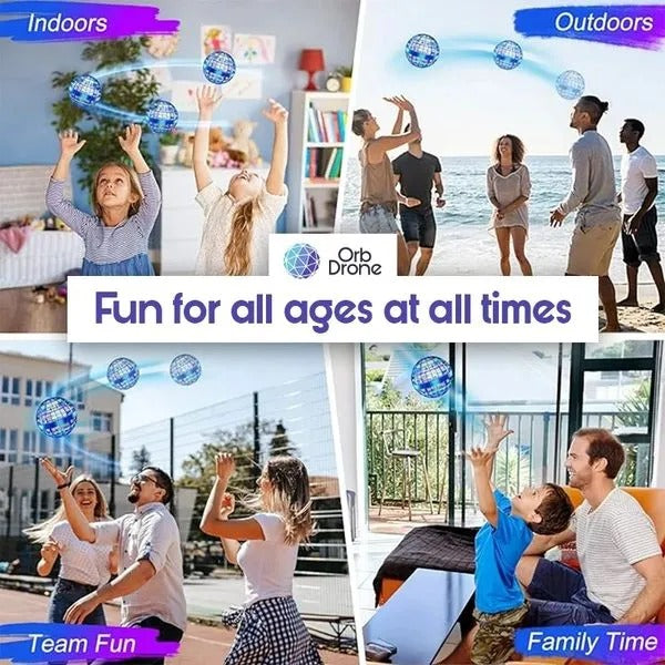 AeroSphere - Self-Returning LED Toy