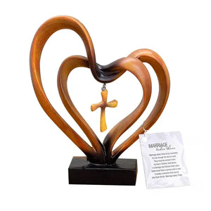 JesusLove - Entwined Hearts Easter Cross