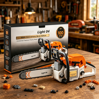 TimberCraft – Centennial Chainsaw Collector Brick Model