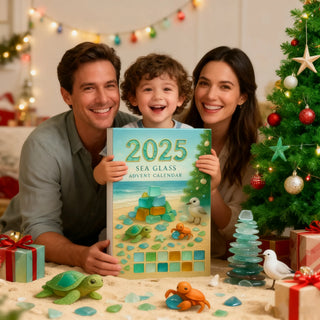 SeaGlass Eve – 24 Days of Acrylic 2D Christmas Calendar