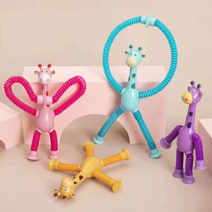 GiraffeStretch – Fun Telescopic Suction Toy