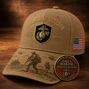 PatriotCrest – faithful  Marine Legacy Cap