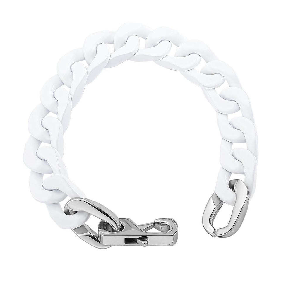 LumiCuff - Enamel Cuban Chain