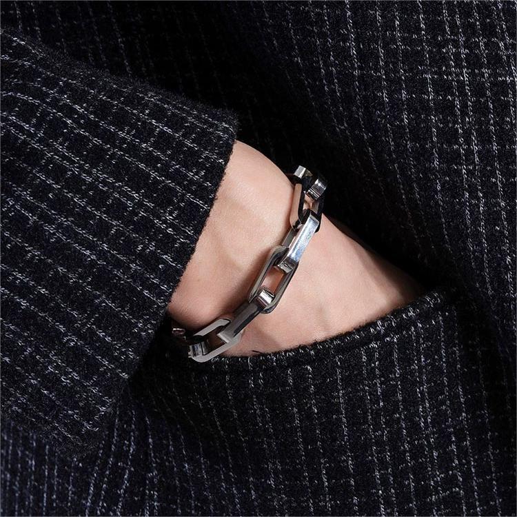 Eternum - Lifetime Titanium Square Link Jewelry