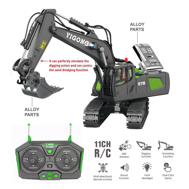 EarthMover – Remote Control Excavator