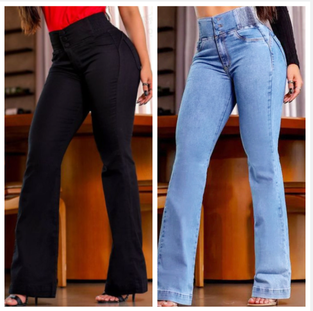MILA - Elastic Slim-Fit Jeans – Chic Look, Effortless Wear