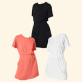 Combo 4 (White+Black+Sunset Peach)