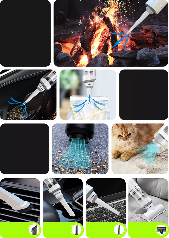 VortexVac - Dual Mode Household Cleaning Machine