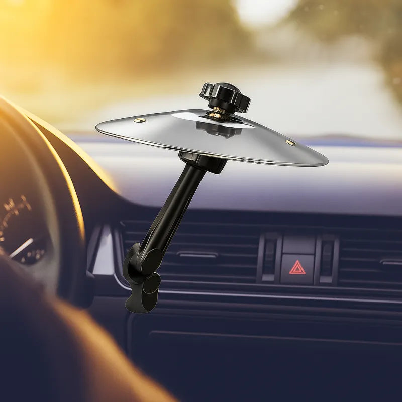 RhythmRide – Mini Cymbal Car Clip