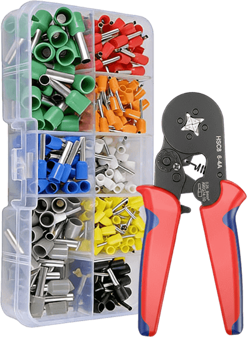 SafeCrimp - Industrial-Grade Wire End Connector Set