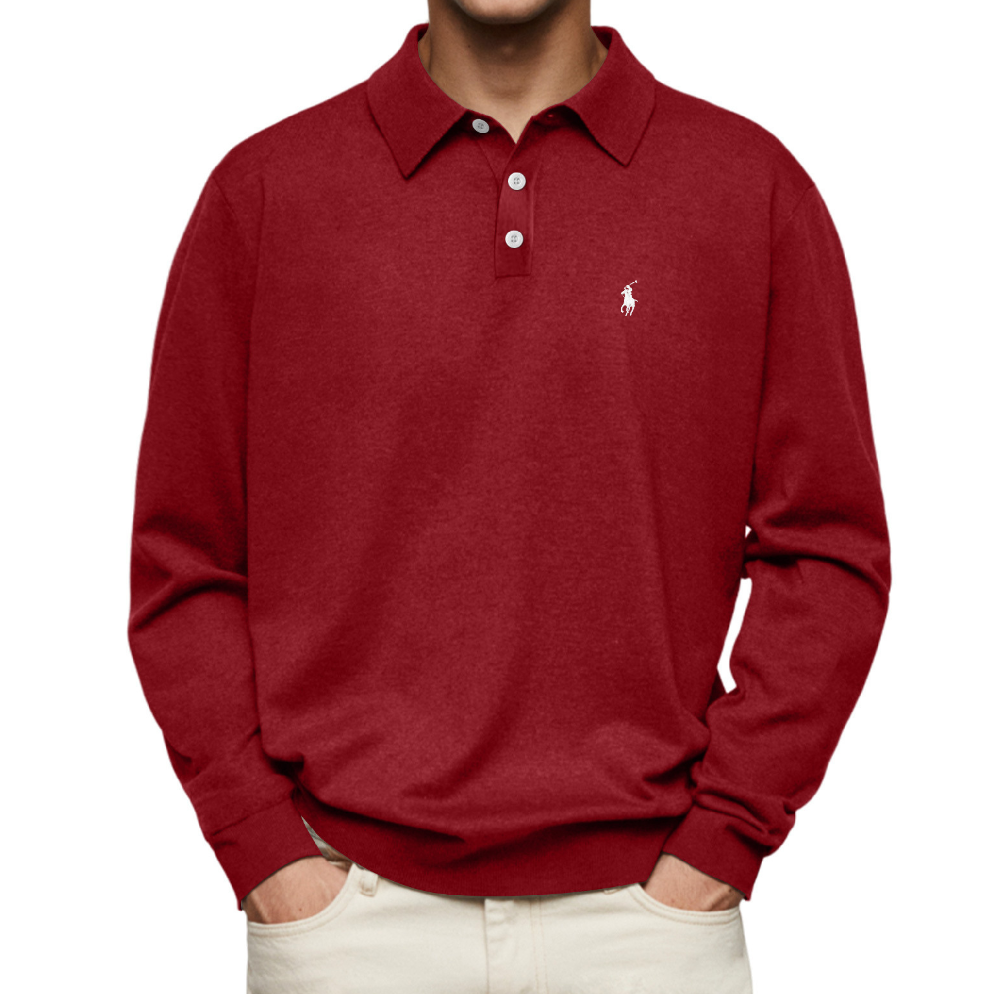 UrbanLuxe – Premium Long Sleeve Polo