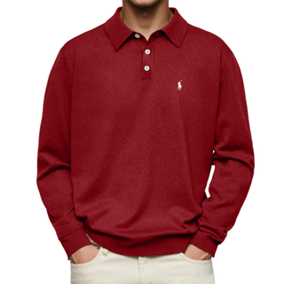 UrbanLuxe – Premium Long Sleeve Polo