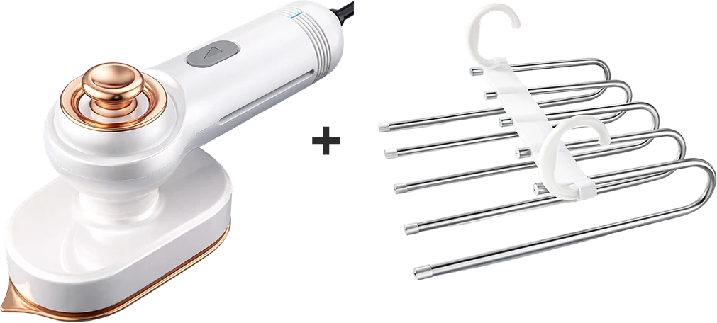 IronFlow – Rapid Heat 2-in-1 Clothes Steamer