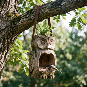 Early Spring Dual-Purpose Plant Owl Guardian-ChicWoo