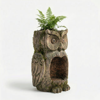 Early Spring Dual-Purpose Plant Owl Guardian-ChicWoo