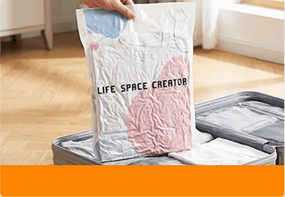 VacuFlex – No-Pump Closet Organizer Bags