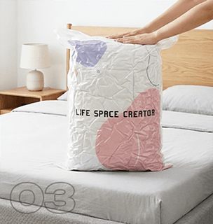 VacuFlex – No-Pump Closet Organizer Bags