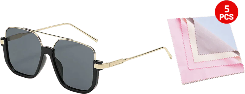 VisionForce – Retro Polarized Aviator Sunglasses