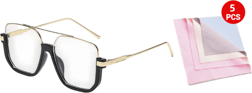 VisionForce – Retro Polarized Aviator Sunglasses