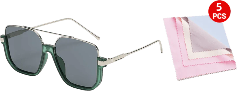 VisionForce – Retro Polarized Aviator Sunglasses