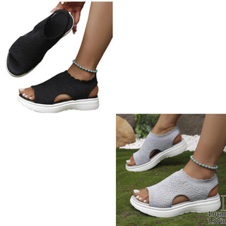 FlexWalk – Breathable Platform Sandals