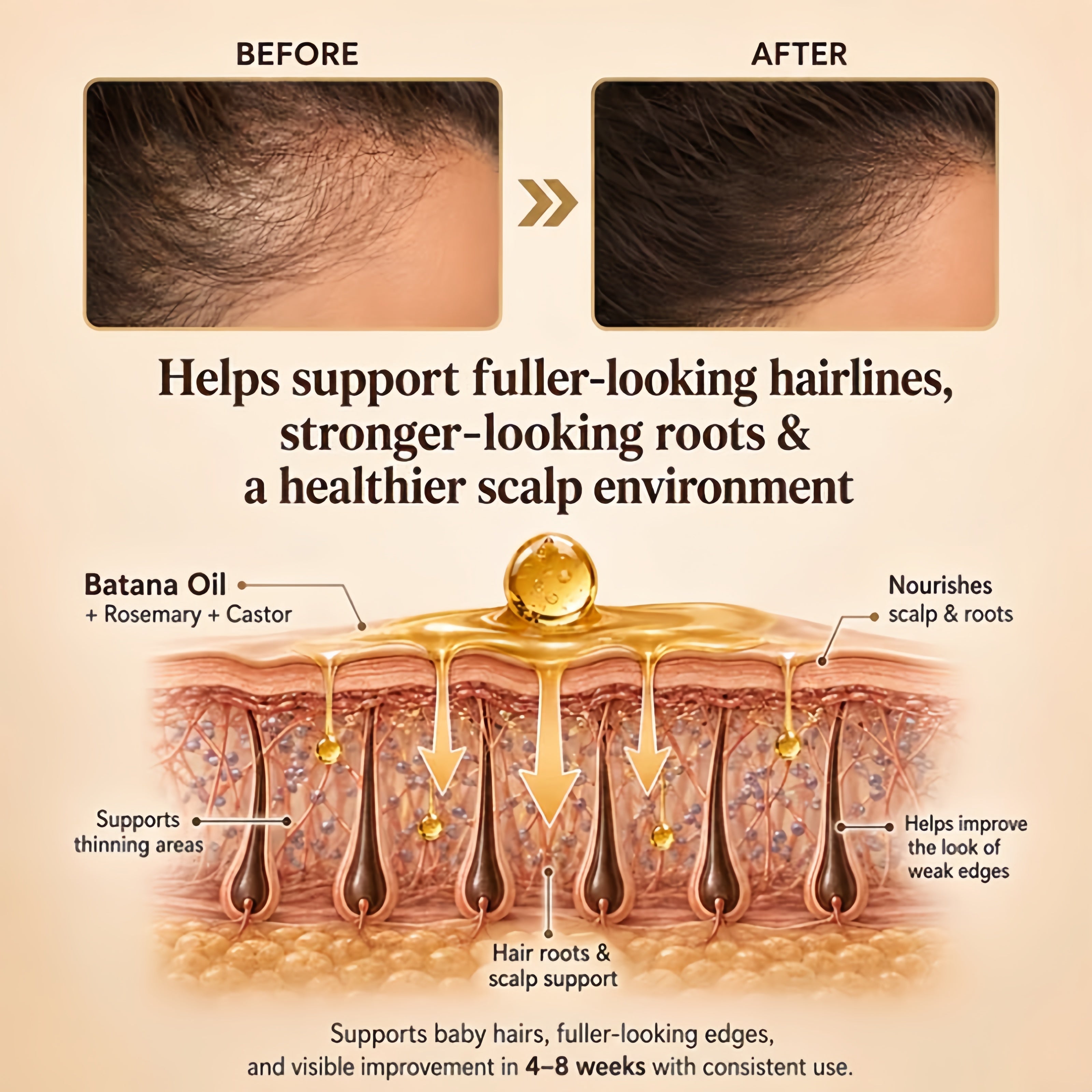 RootRevive – Advanced Batana Oil Hair Regrowth Therapy