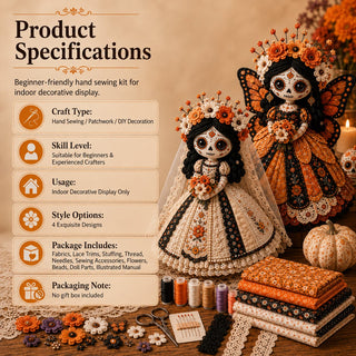 CatrinaCraft – Day of the Dead DIY Doll Kit