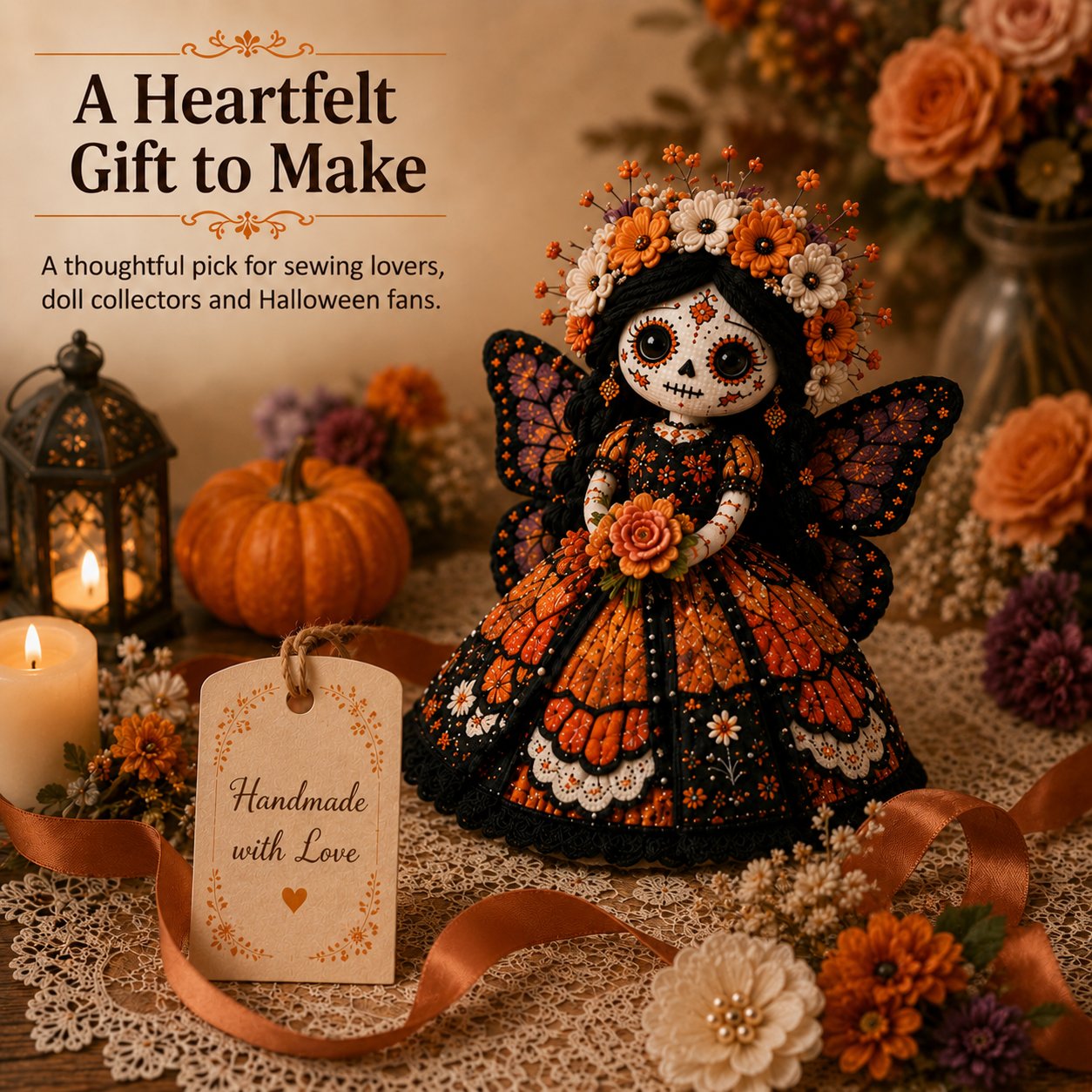 CatrinaCraft – Day of the Dead DIY Doll Kit