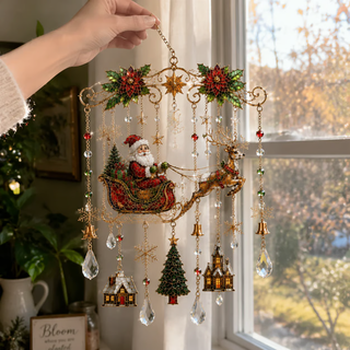 FestivaGlow – Christmas Crystal Wind Chime