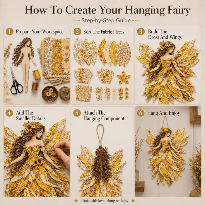 FioraCraft – Fairy Patchwork DIY Art Kit