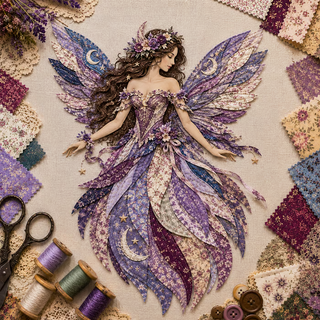 FioraCraft – Fairy Patchwork DIY Art Kit