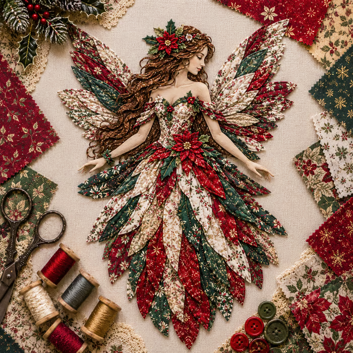 FioraCraft – Fairy Patchwork DIY Art Kit